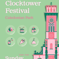 2026 The Clocktower Festival Flyer (Front)